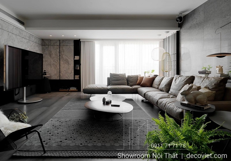 thảm sofa tạo không gian thư giãn