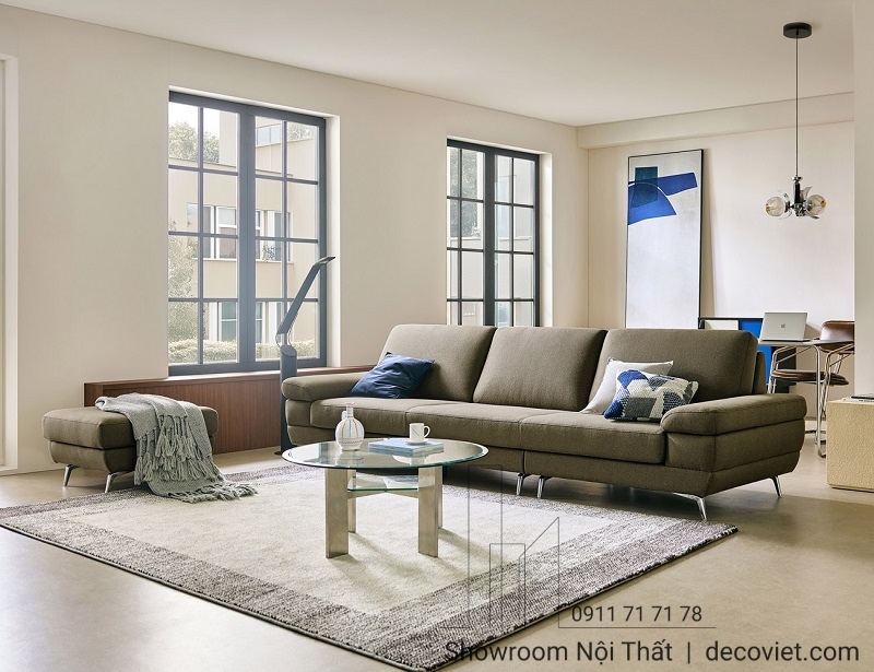 thảm sofa phong cách hiện đại