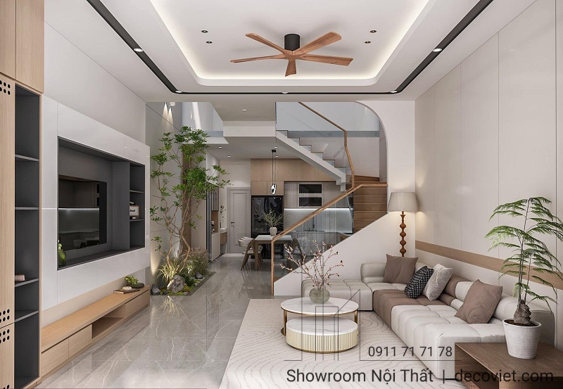 Thi công nội thất nhà phố hiện đại tại Vũng Tàu