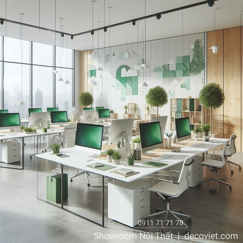 thiết kế nội thất văn phòng hiện đại
