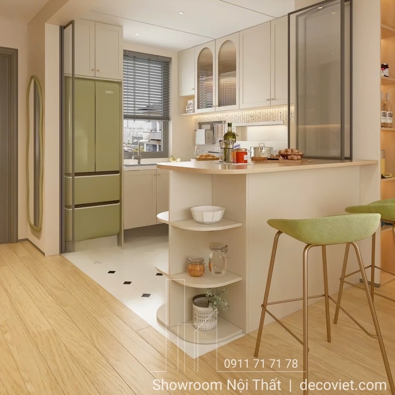 tủ bếp giá rẻ được yêu thích nhất hiện nay