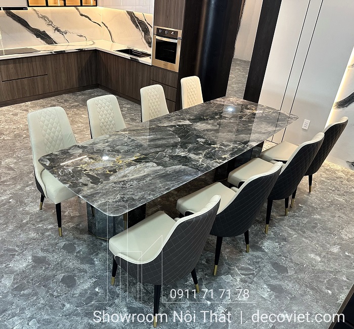 bộ bàn ăn 10 ghế cao cấp