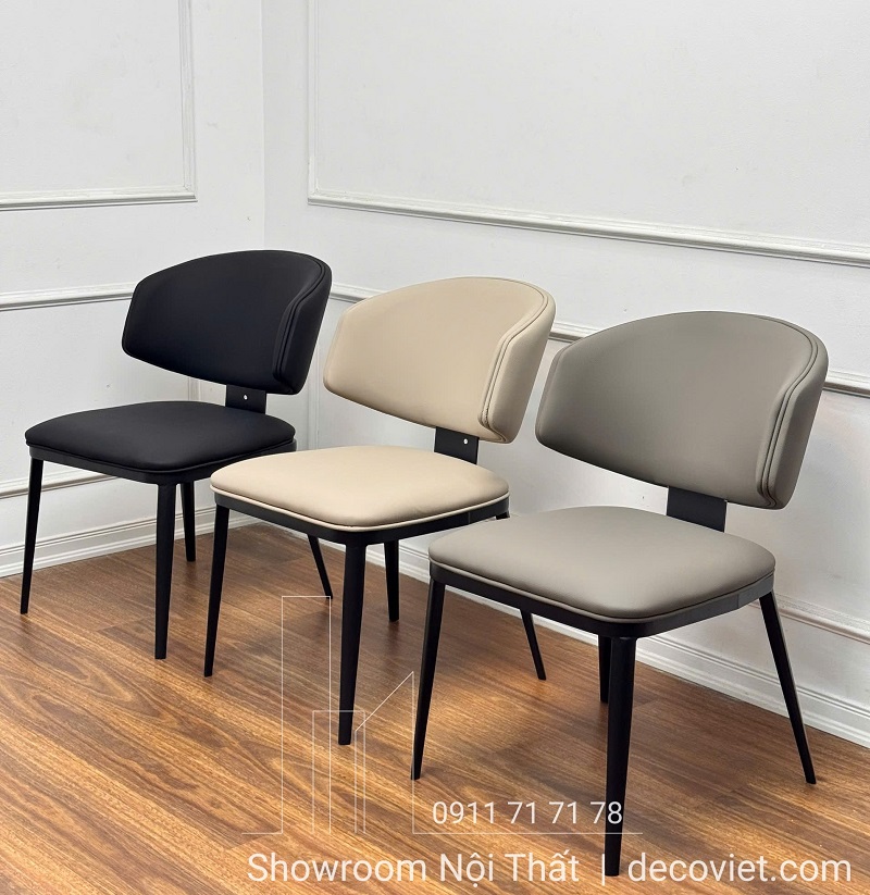 ghế ăn bọc da