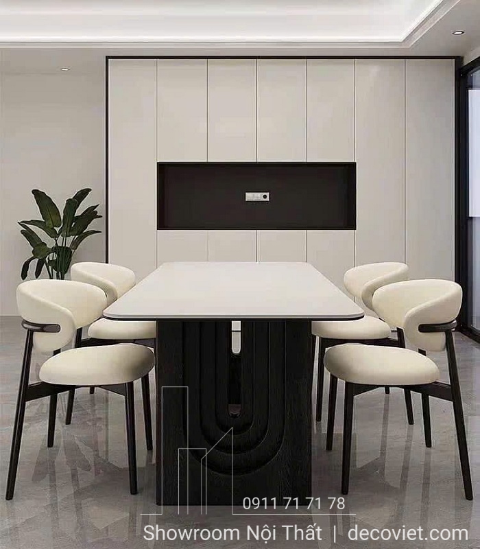 bàn ăn gỗ 6 ghế giá rẻ