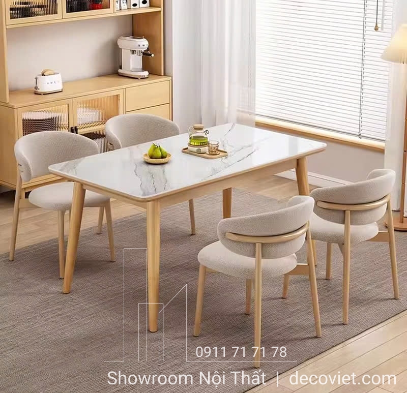 bàn ăn 6 ghế cao cấp