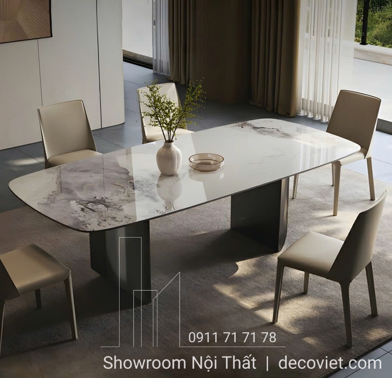 bàn ăn 6 ghế nhập khẩu