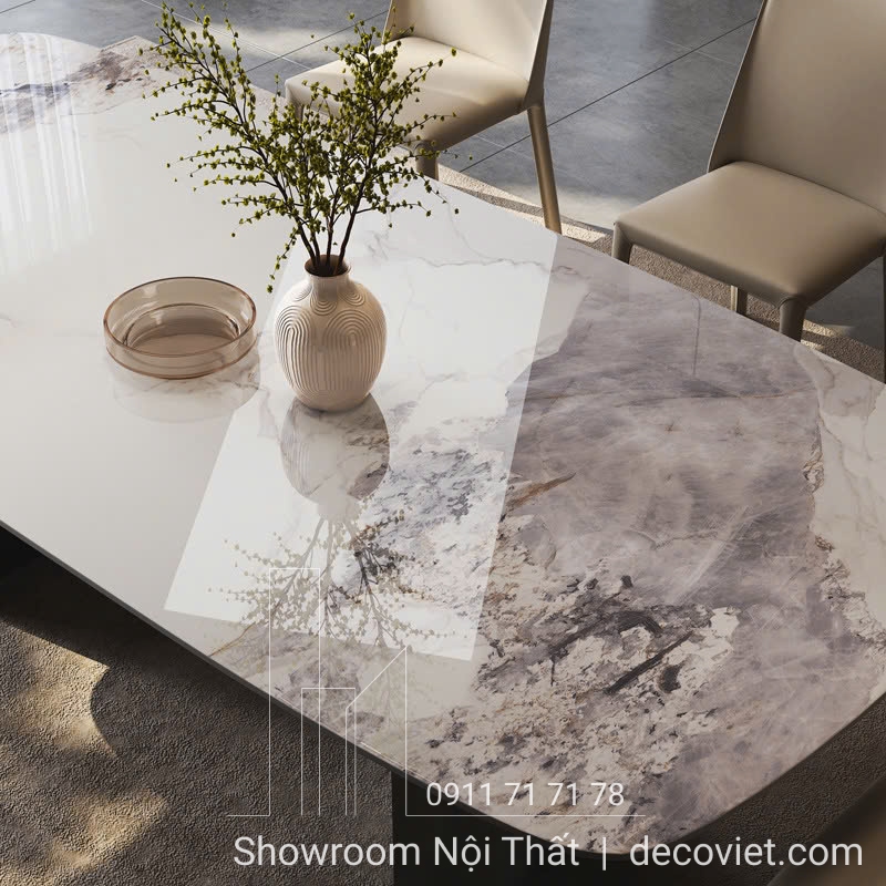 bàn ăn mặt đá