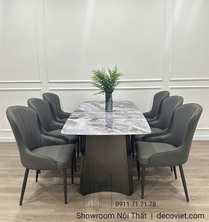 Bàn ăn đẹp cho không gian phòng ăn sang trọng, đẳng cấp