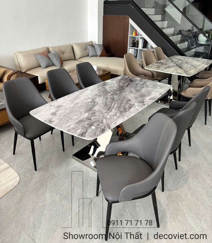 Bàn ăn hiện đại giúp tăng tính kết nối trong các bữa ăn gia đình