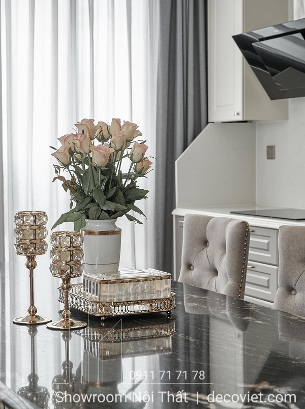 bàn ăn tân cổ điển đẹp