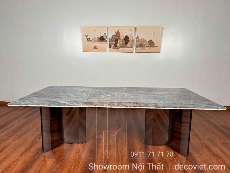 bàn ăn mặt đá nhập khẩu