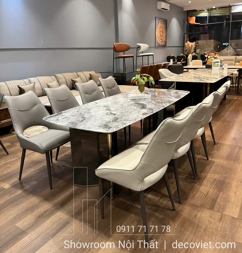 ghế ăn bọc da hiện đại