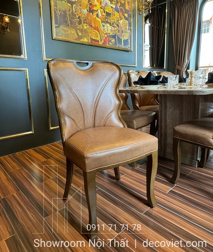 ghế ăn bọc da cao cấp