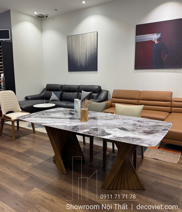 Bàn ăn 2546S thiết kế hiện đại phù hợp biệt thự và căn hộ lớn