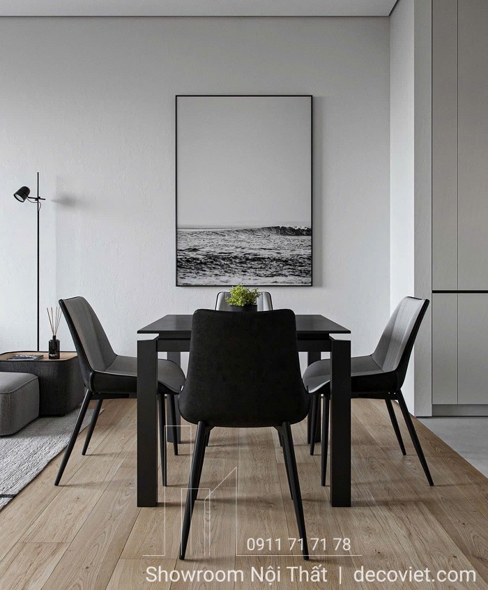 bàn ăn 4 ghế hiện đại