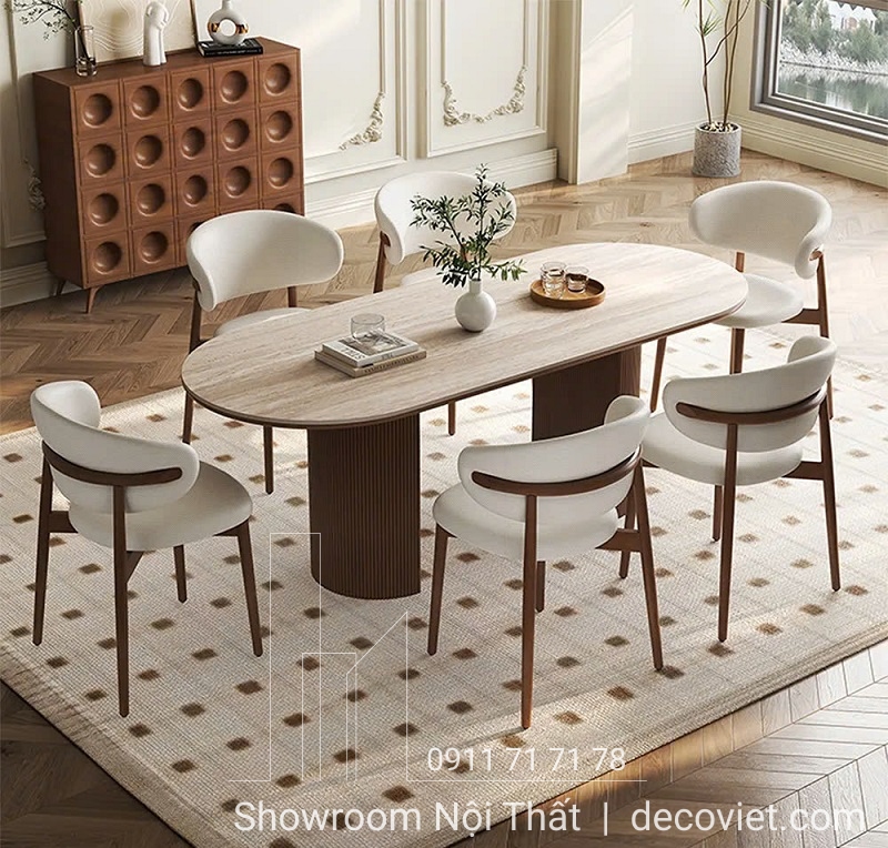 bộ bàn ăn 6 ghế