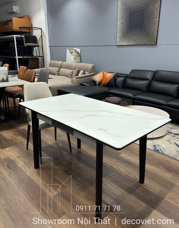 bàn ăn kéo dài thông minh 4 ghế