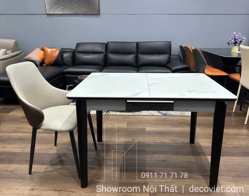 bàn ăn kéo dài thông minh 4 ghế