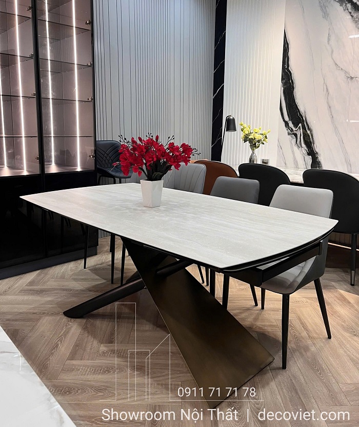 bàn ăn kéo dài nhập khẩu