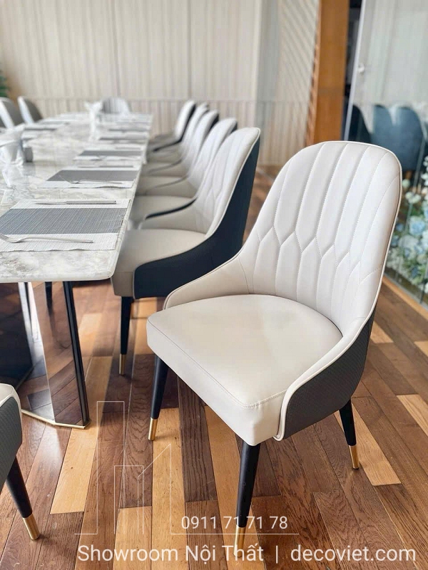 ghế ăn bọc da hiện đại