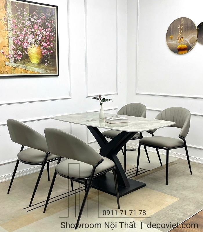 bộ bàn ăn 4 ghế hiện đại