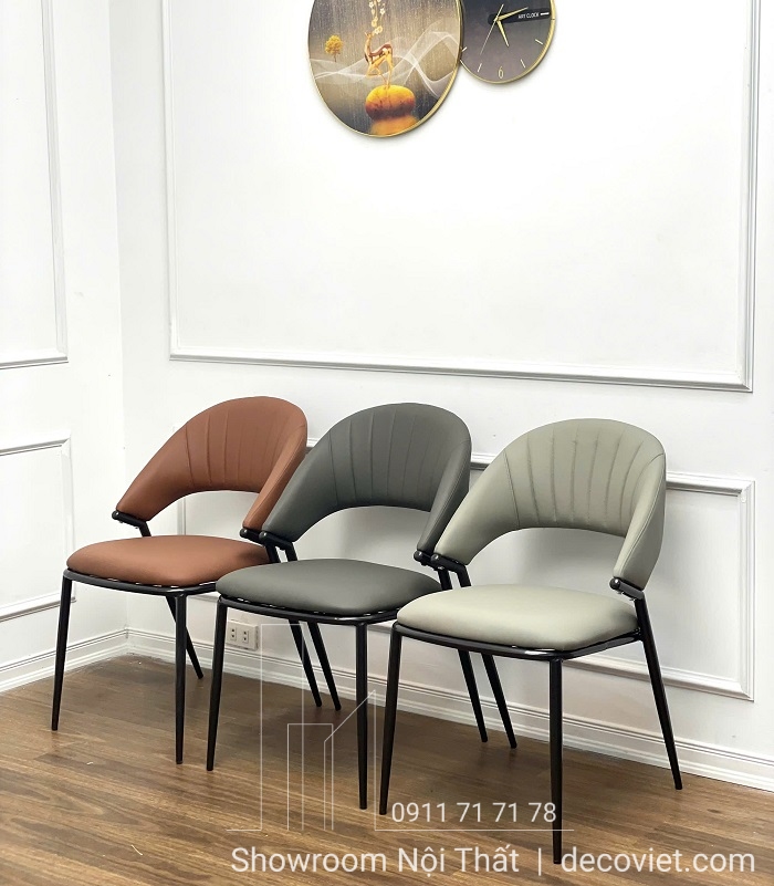 ghế ăn bọc da hiện đại