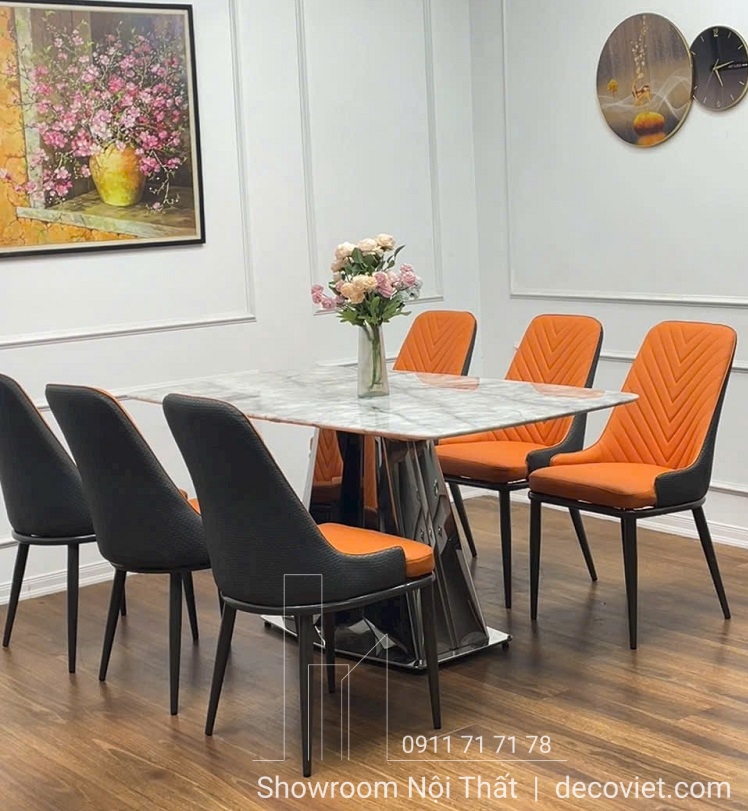 bộ bàn ăn 6 ghế giá rẻ