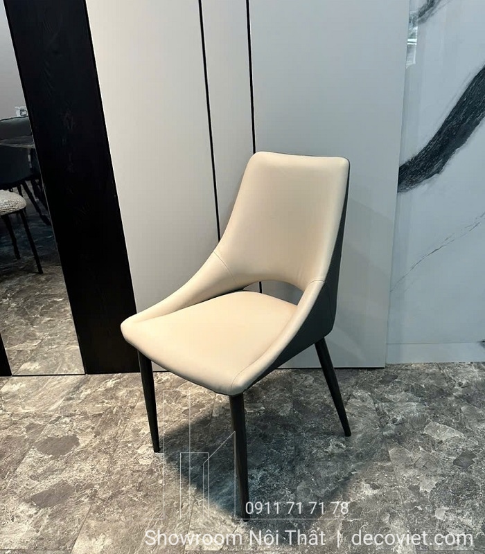 ghế ăn bọc da hiện đại