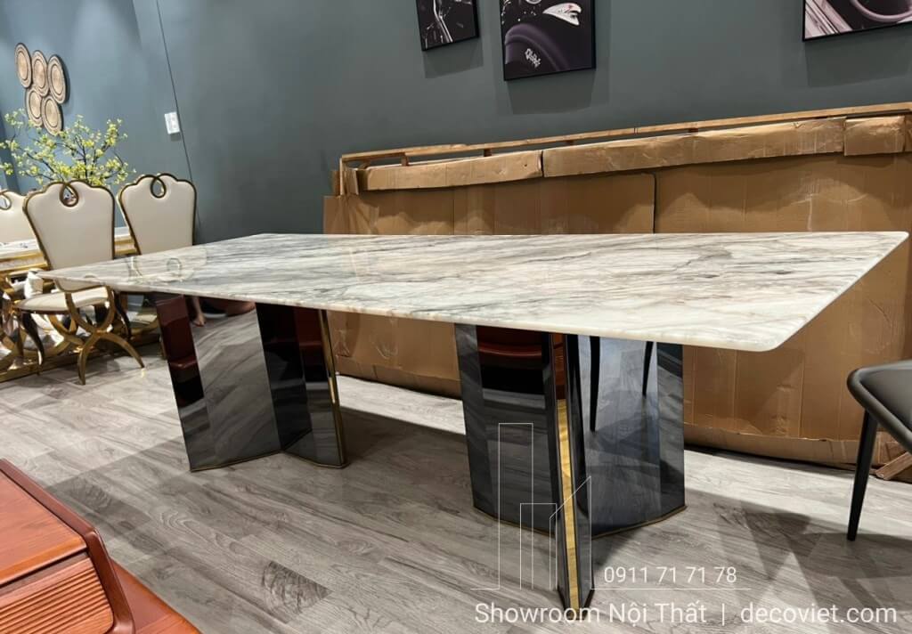 bàn ăn mặt đá nhập khẩu
