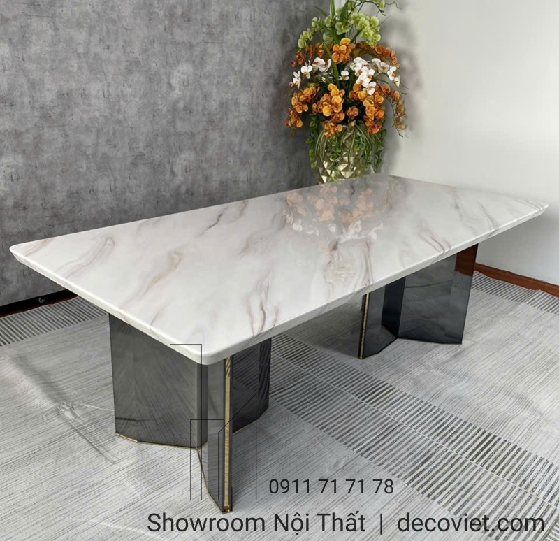 bàn ăn mặt đá nhập khẩu
