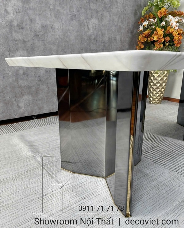 bàn ăn cao cấp mặt đá