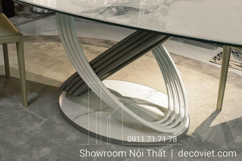 bàn ăn mặt đá nhập khẩu cao cấp