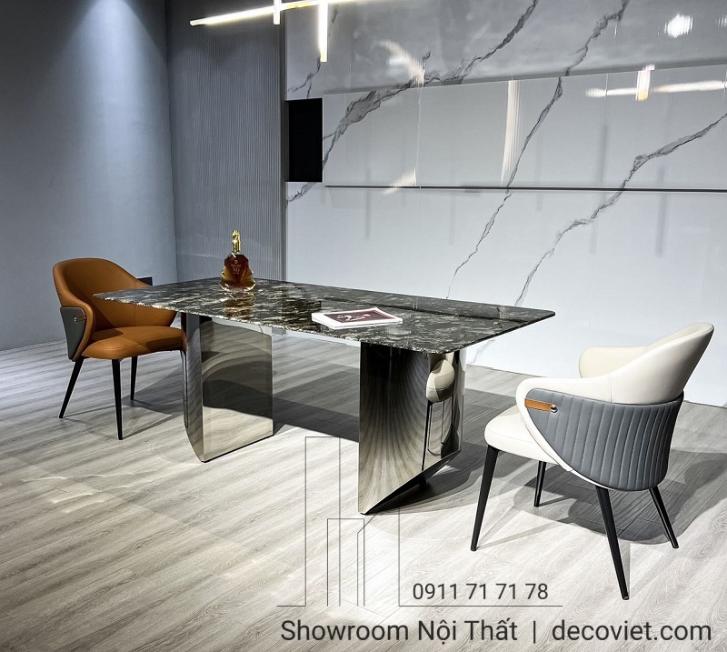 bàn ăn mặt đá nhập khẩu