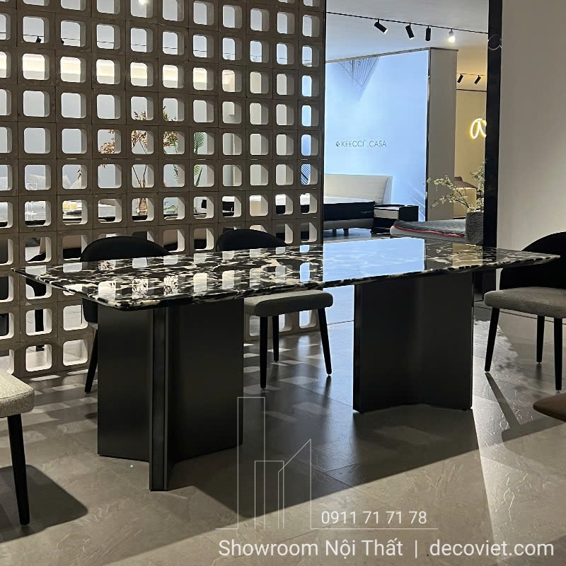 bàn ăn mặt đá cao cấp