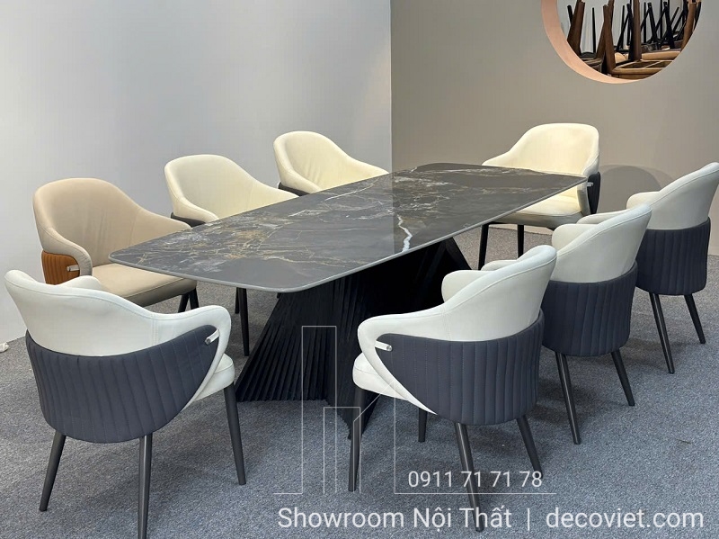 ghế ăn bọc da nhập khẩu cao cấp