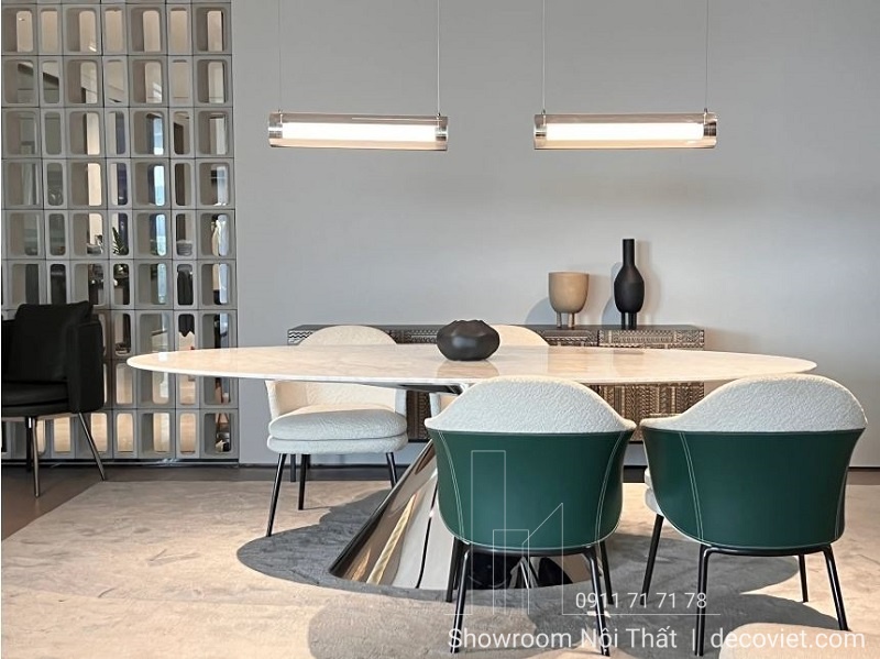 bàn ăn mặt đá cao cấp