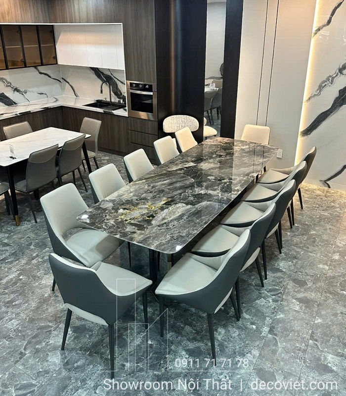 ghế ăn hiện đại bọc da