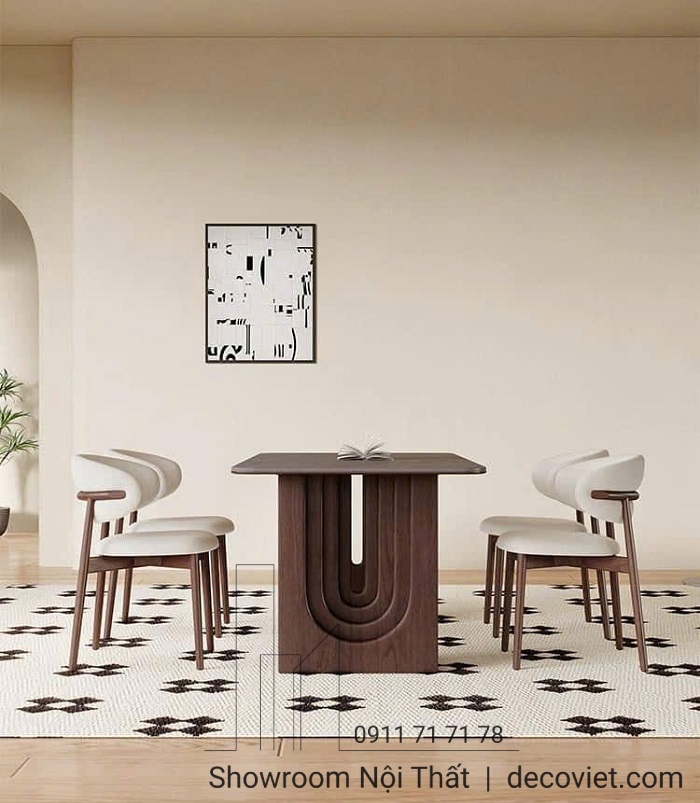 bàn ăn gỗ 6 ghế