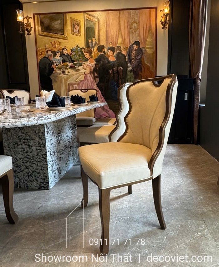 bàn ăn 8 ghế hiện đại