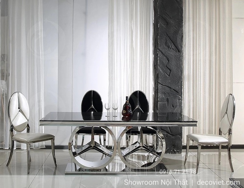 bàn ghế ăn tân cổ điển