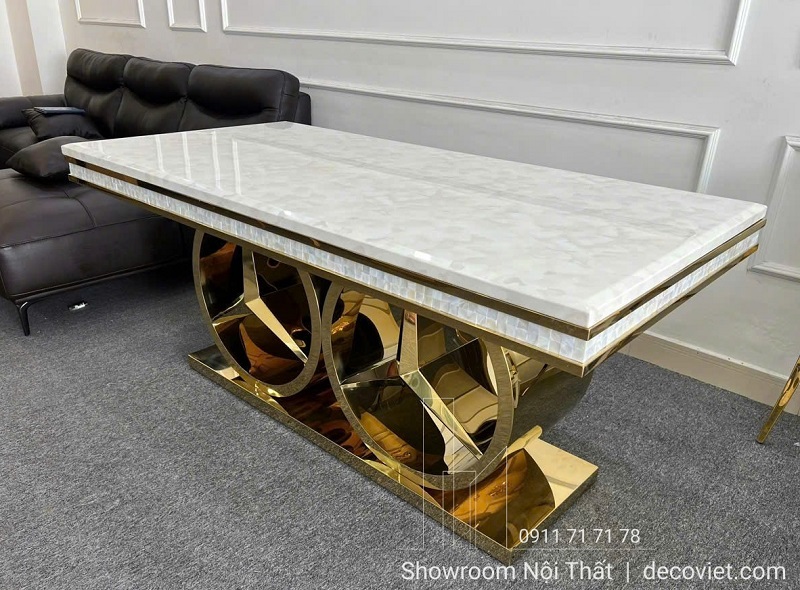 Bộ bàn ghế ăn tân cổ điển 2798S thiết kế tinh xảo