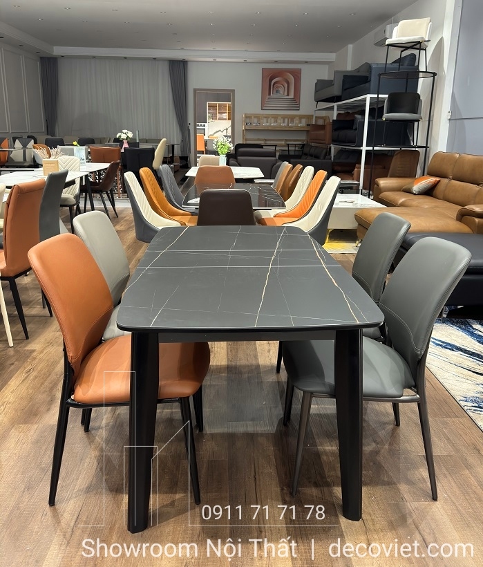 bàn ăn kéo dài 4 người hiện đại
