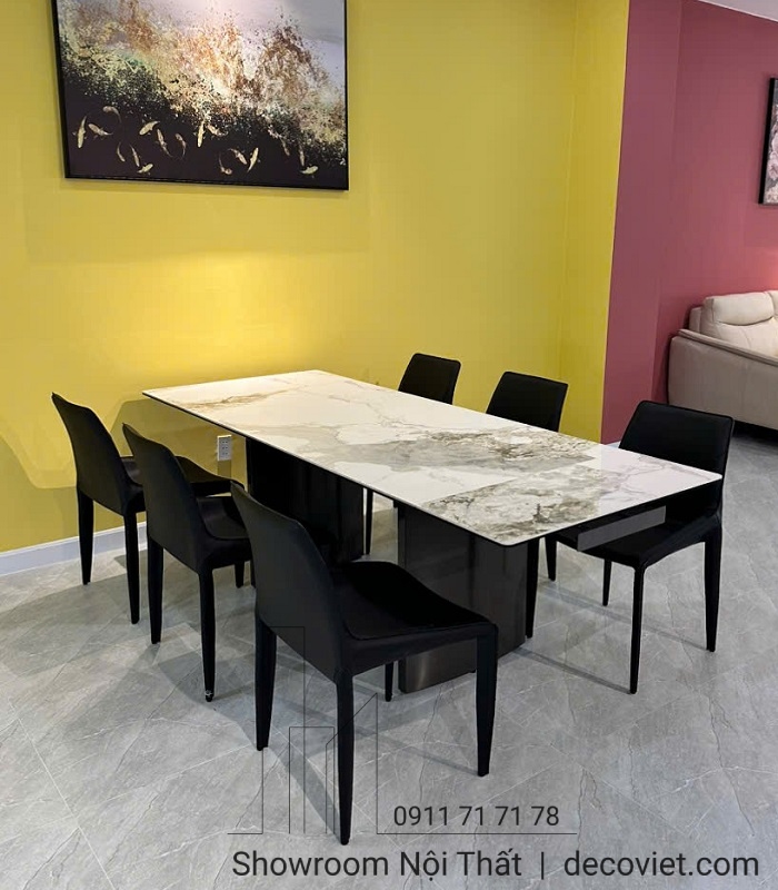 bàn ăn thông minh mặt đá