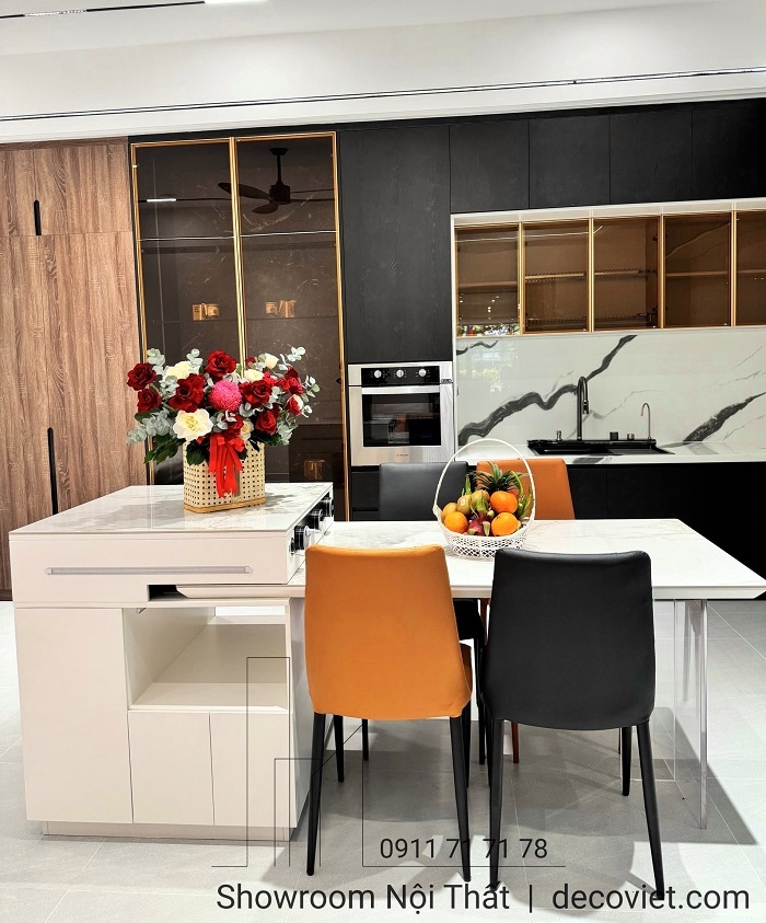 bàn ăn thông minh kéo dài cao cấp