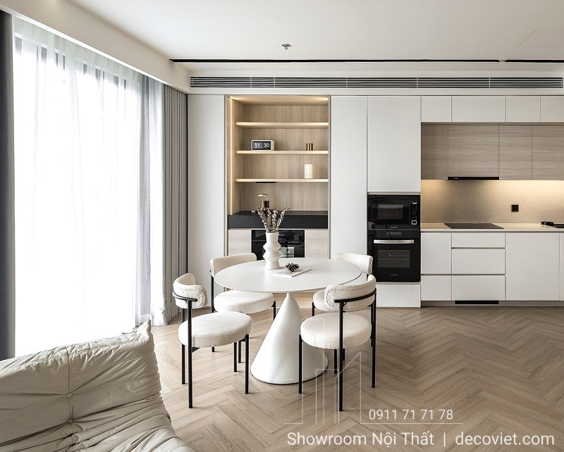 bàn ăn tròn hiện đại