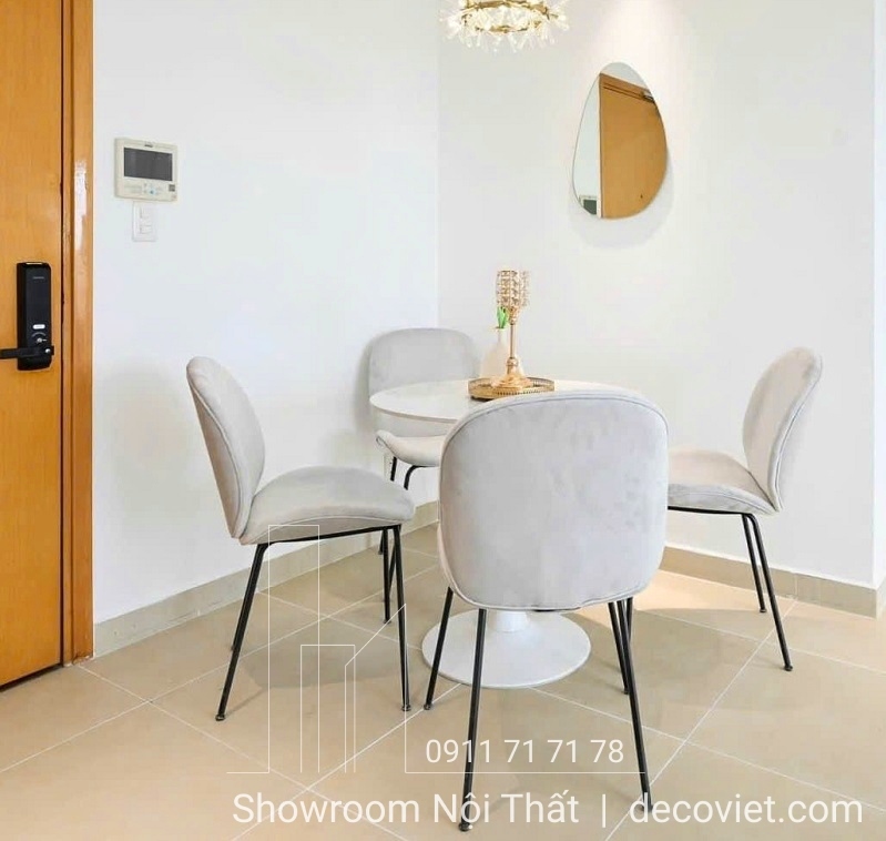 bàn ăn tròn 4 ghế đẹp