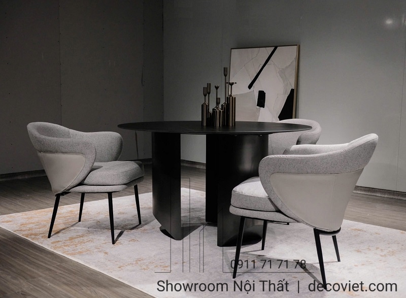 bàn ăn tròn 4 ghế gái rẻ