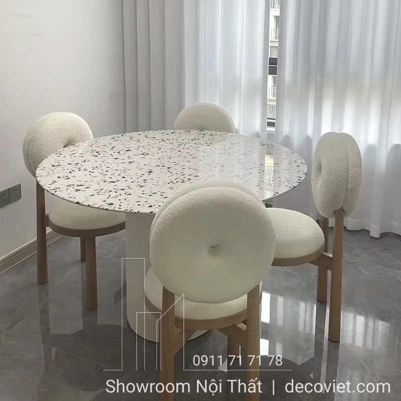 bàn ăn tròn 4 ghế