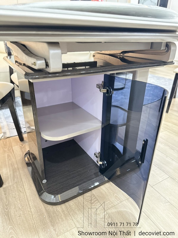 bàn ăn thiết kế tủ hộc mini nhỏ gọn