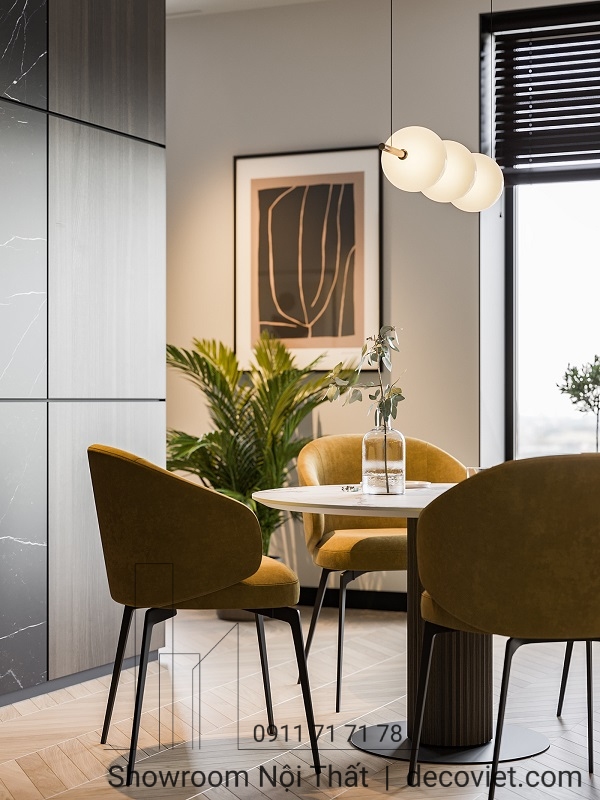 bàn ăn tròn cao cấp